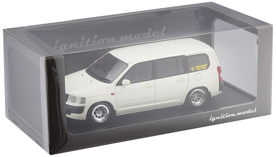 Ignition Model 1/18 Toyota Probox GL (NCP51V) White Hayashi